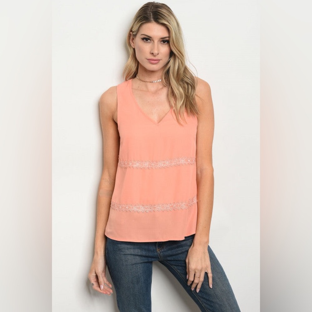 Love Riche Blush Tank Top